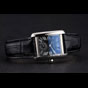 Cartier Tank MC Stainless Steel Case Black Dial Black Leather Strap CTR6119 - thumb-2
