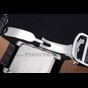 Cartier Tank MC Black Dial Stainless Steel Case Black Leather Bracelet CTR6127 - thumb-4