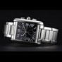 Cartier Tank MC Black Dial Stainless Steel Case And Bracelet CTR6129 - thumb-2