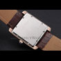 Cartier Tank MC Brown Dial Gold Case Brown Leather Strap CTR6140 - thumb-3
