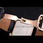 Cartier Tank MC Black Dial Gold Case Black Leather Bracelet CTR6142 - thumb-4
