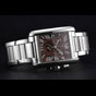 Cartier Tank MC Brown Dial Stainless Steel Case And Bracelet CTR6143 - thumb-2