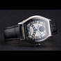 Cartier Tortue Perpetual Calendar White Dial Stainless Steel Case Black Leather Strap CTR6145 - thumb-2