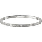 Cartier Love bracelet small model pave N6710817