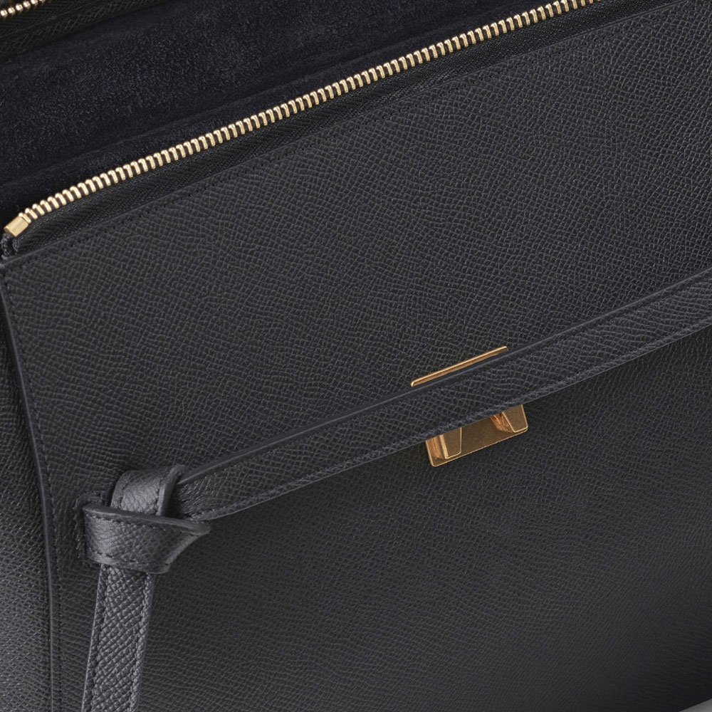 Celine Mini Belt bag in grained calfskin 176103ZVA 38NO - Photo-3