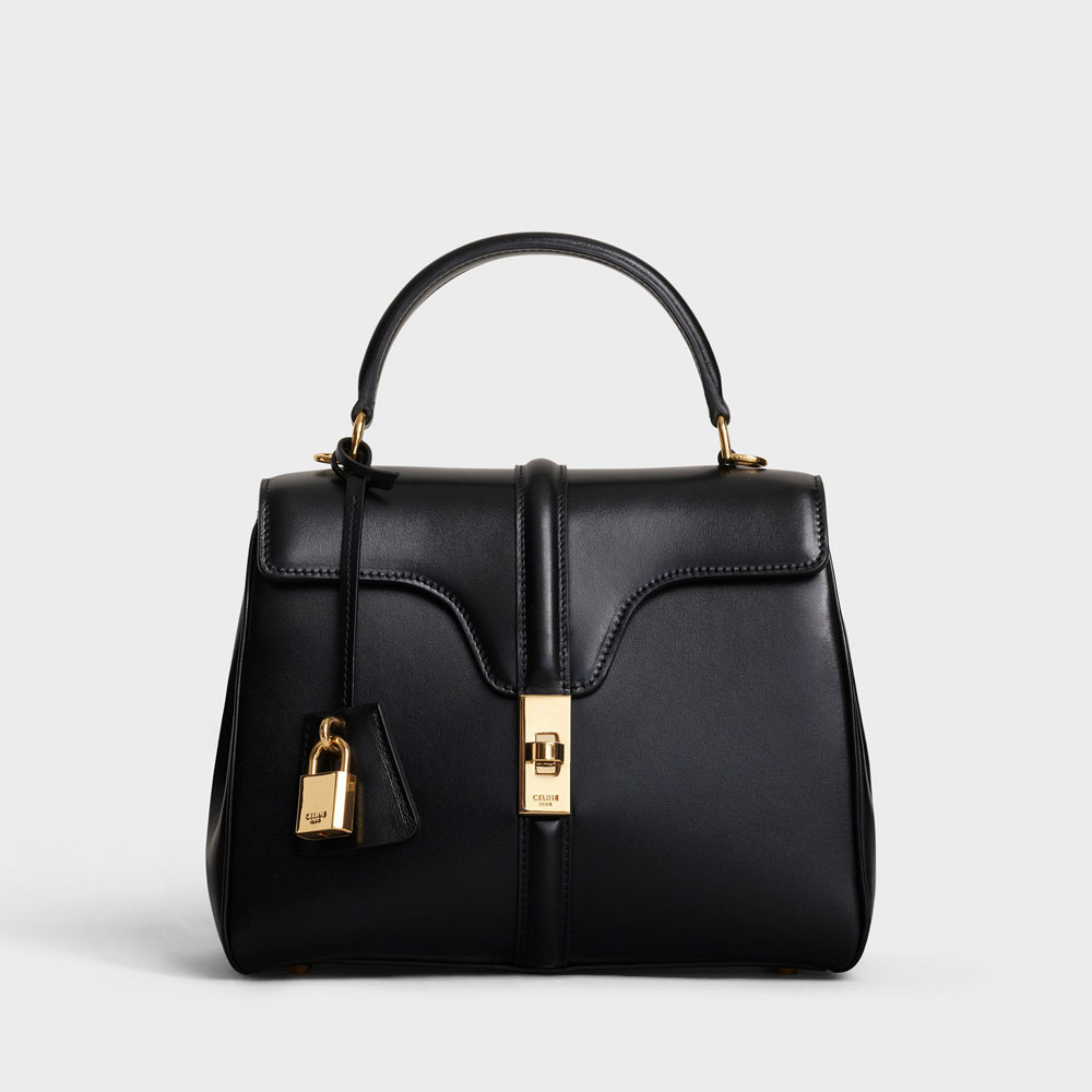Celine Small 16 Bag in Satinated Calfskin 188003BEY 38NO