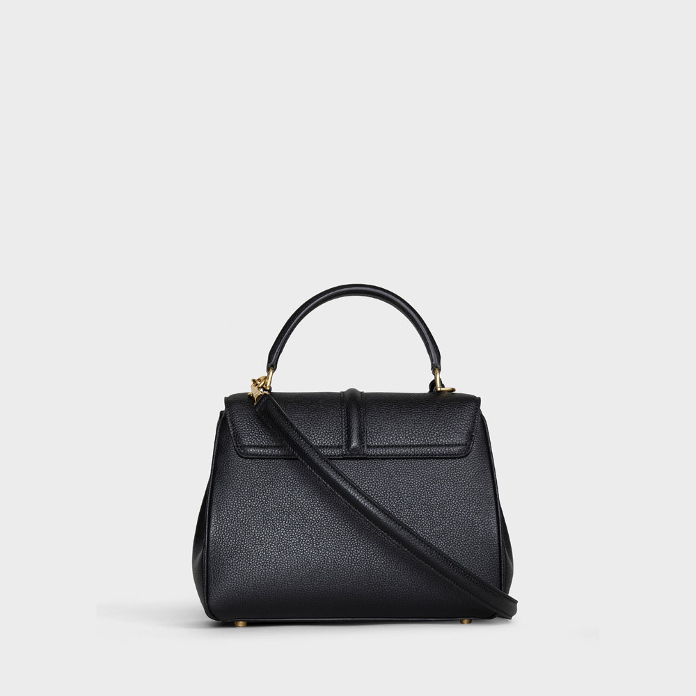 Celine Small 16 Bag in Grained Calfskin 188003BF8 38NO - Photo-2