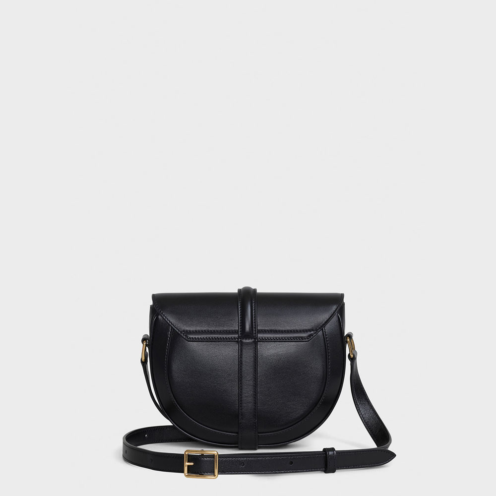 Celine Small Besace 16 Bag in satinated calfskin 188013BEY 38NO - Photo-2