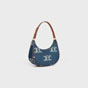 Celine Ava Bag In Denim With Triomphe 193952EX8 07AT - thumb-2