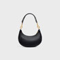Celine Medium Ava Strap Bag Smooth Calfskin Black 196923DGQ 38NO - thumb-3