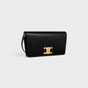 Celine Trapeze Triomphe Bag In Shiny Calfskin 199283BF4 38NO - thumb-2