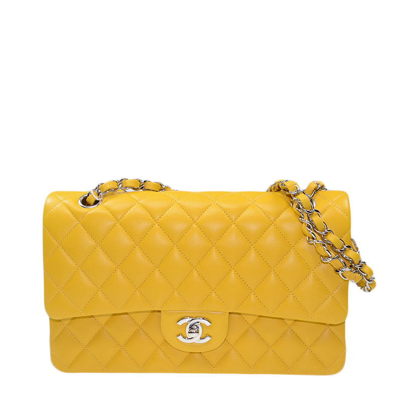 Chanel Flap bag Yellow A01112 Y01480 0B303