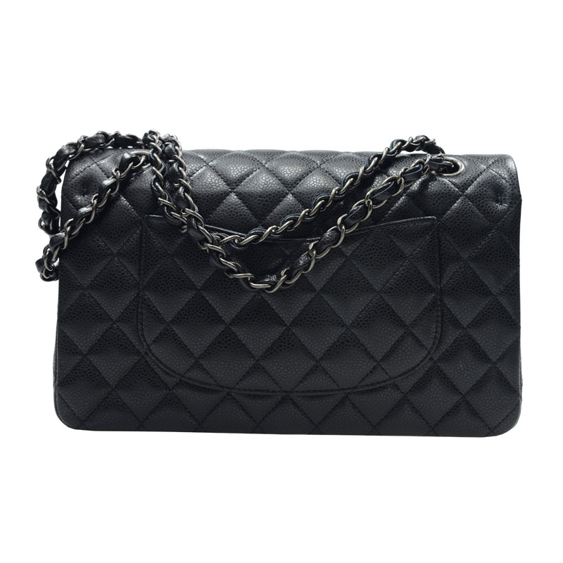 Chanel Flap bag Caviar Black A01112 Y61398 94305 - Photo-4