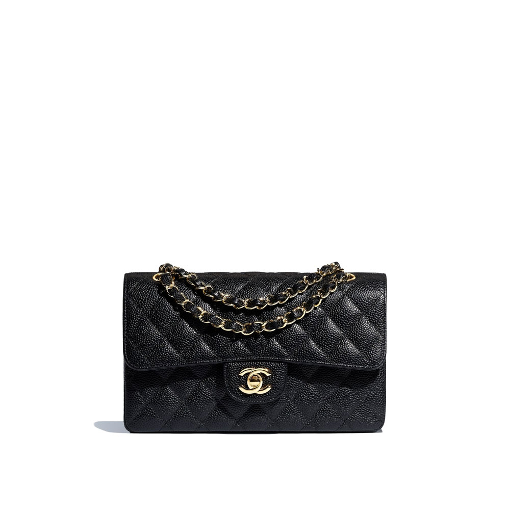 Chanel small classic bag grained calfskin A01113 Y01864 C3906