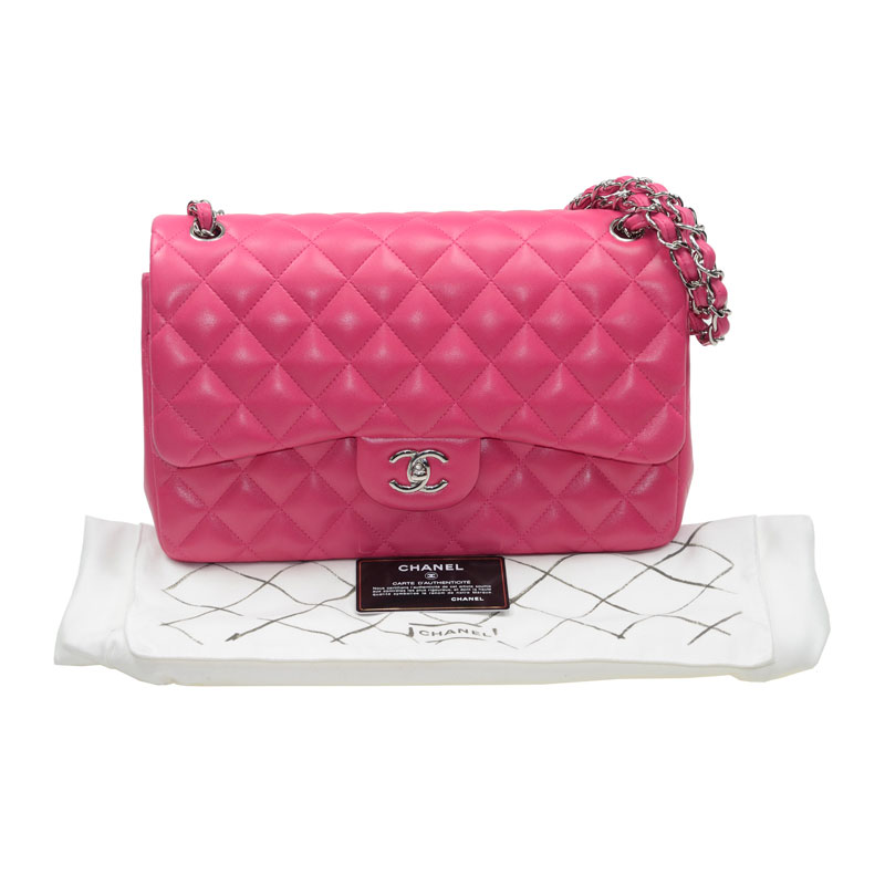 Chanel Classic Flap Bag Fuchsia A58600 Y01480 0B339 - Photo-2
