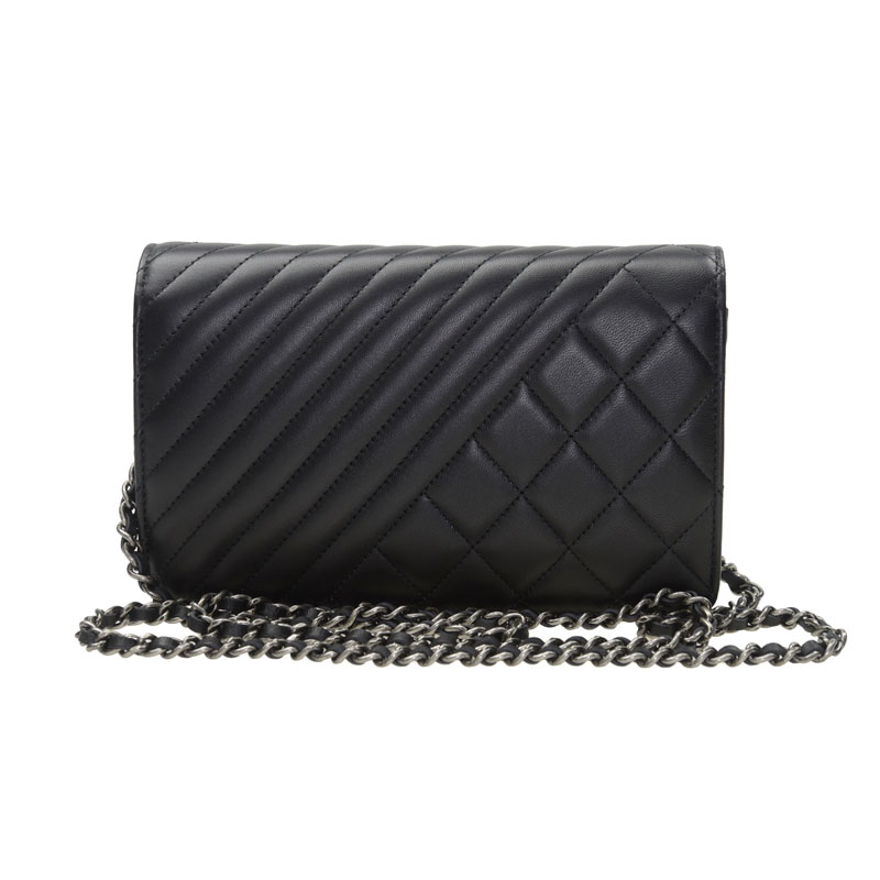 Chanel Coco Boy Wallet On Chain Bag A80469 Y01295 94305 - Photo-3