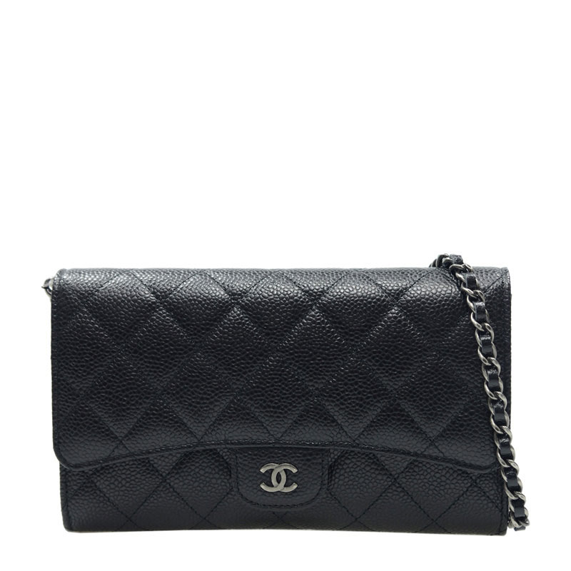 Chanel chain wallet clutch bag A80634 Y01480 94305