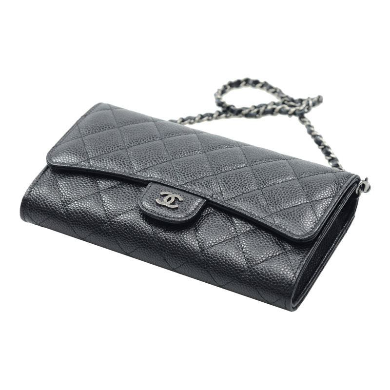 Chanel chain wallet clutch bag A80634 Y01480 94305 - Photo-2