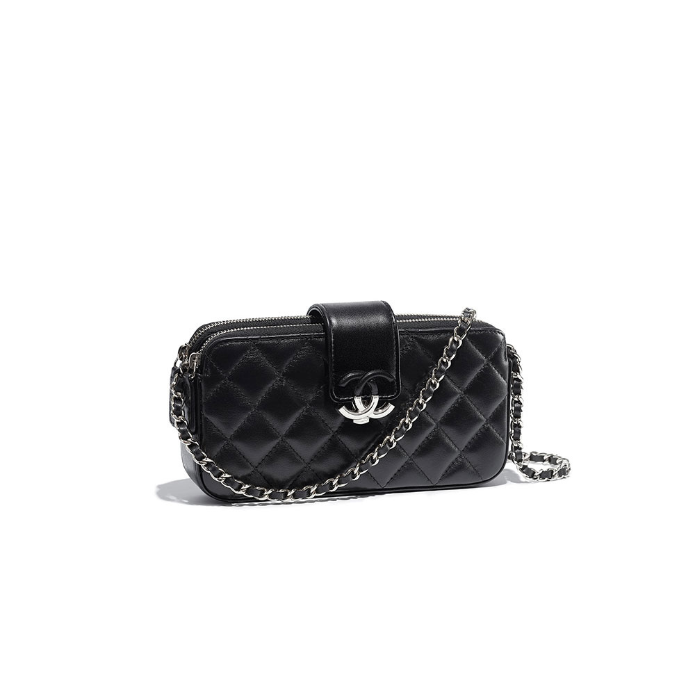 Chanel Clutch with chain A84427 Y33159 94305 - Photo-3