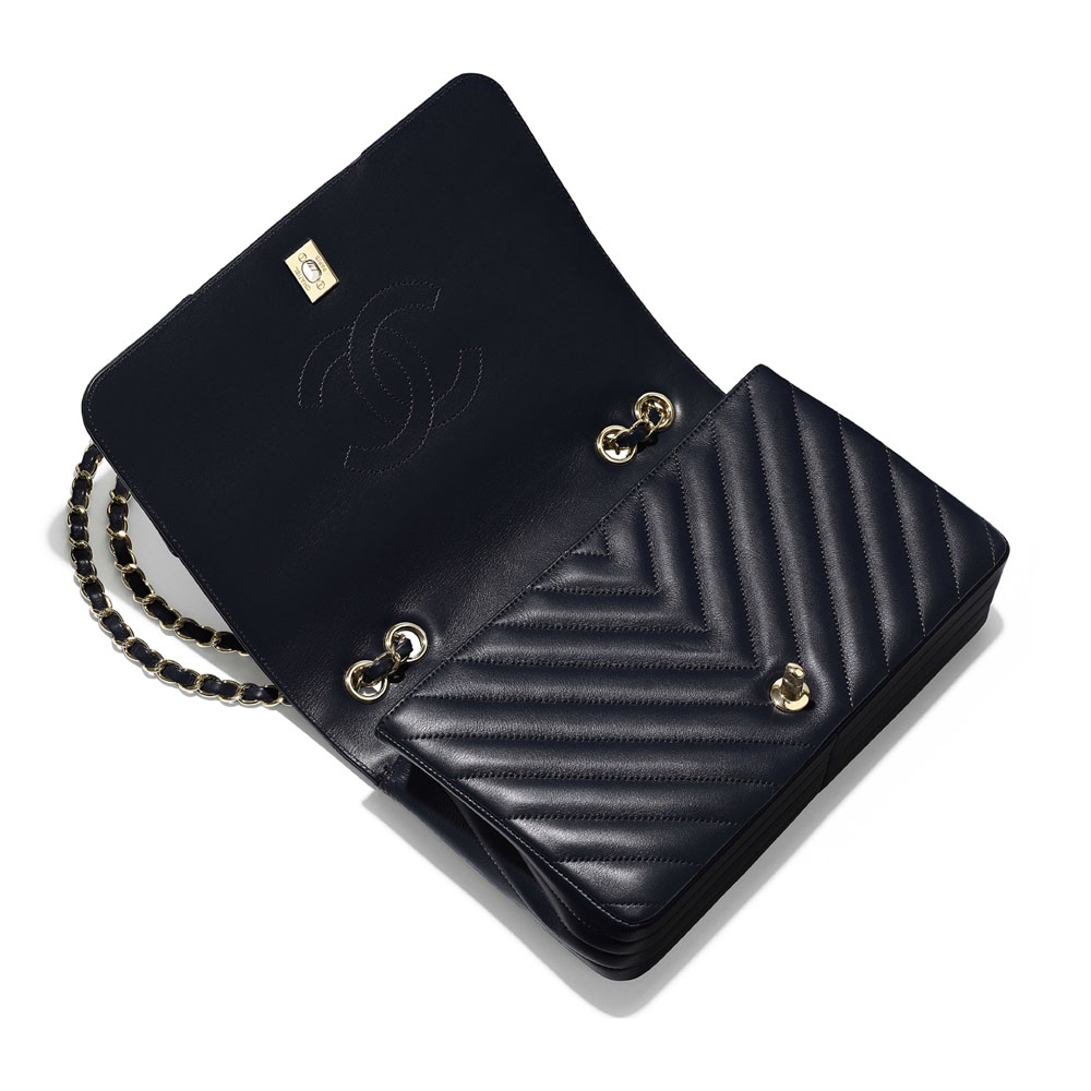 Chanel Black Flap Bag A91588 Y82255 94305 - Photo-3