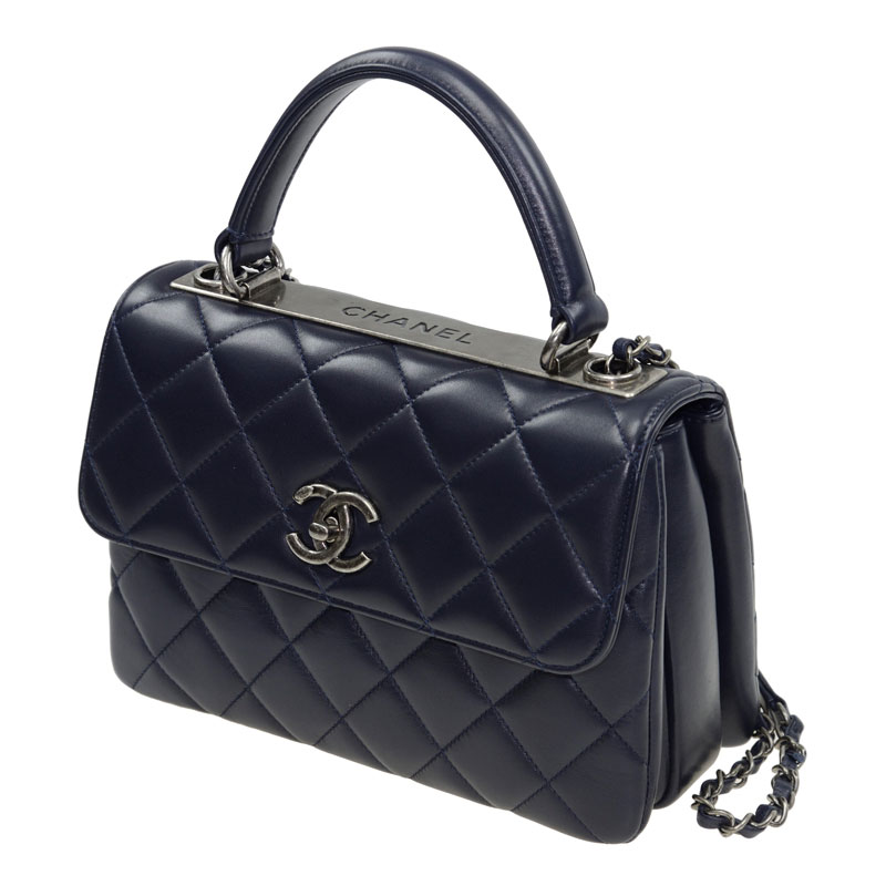 Chanel Flap bag with top handle Bag A92236 Y01480 2B798 - Photo-4