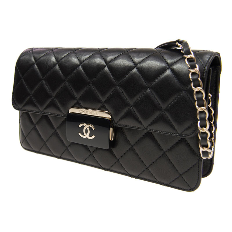 Chanel Flap bag black A93224 Y61458 94305 - Photo-4