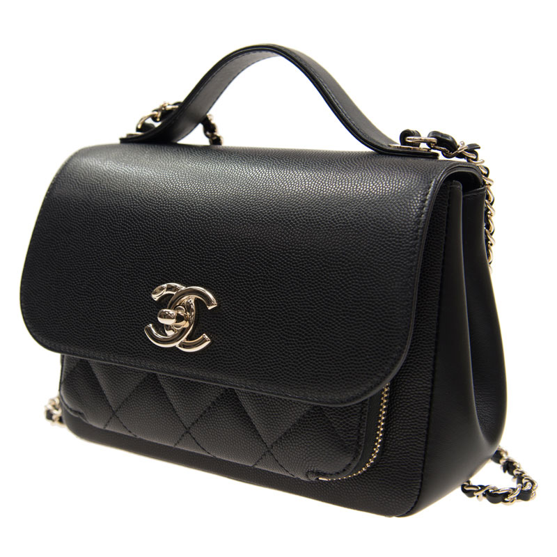 Chanel Flap bag with top handle A93749 Y82224 94305 - Photo-4