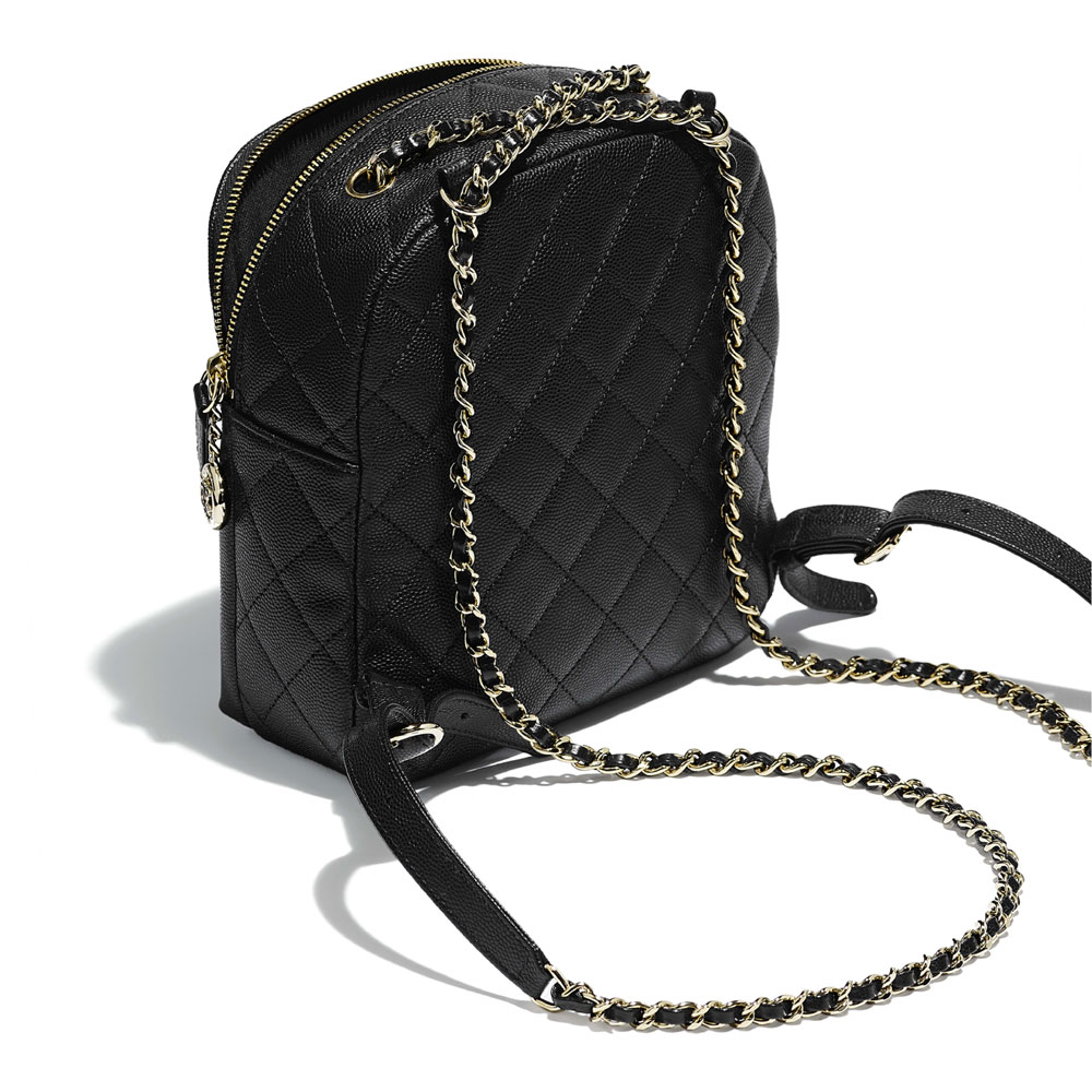 Chanel backpack grained calfskin AS0004 Y84078 94305 - Photo-3