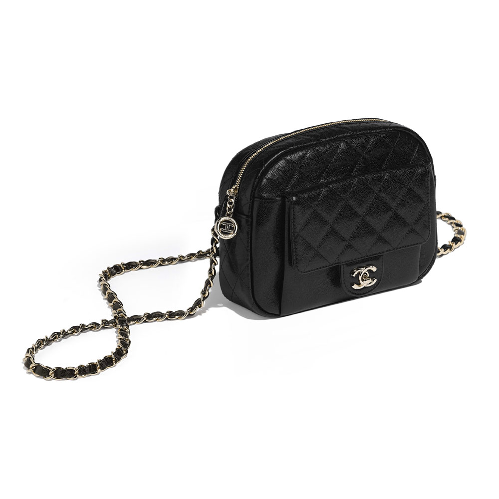 Chanel camera case grained calfskin AS0006 Y84078 94305 - Photo-3
