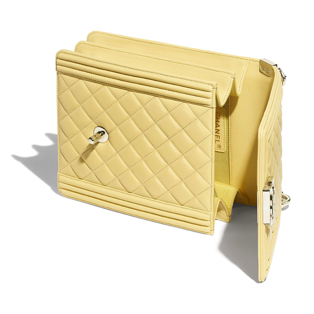 Yellow Boy Chanel Handbag AS0130 Y25569 N0895 - Photo-3