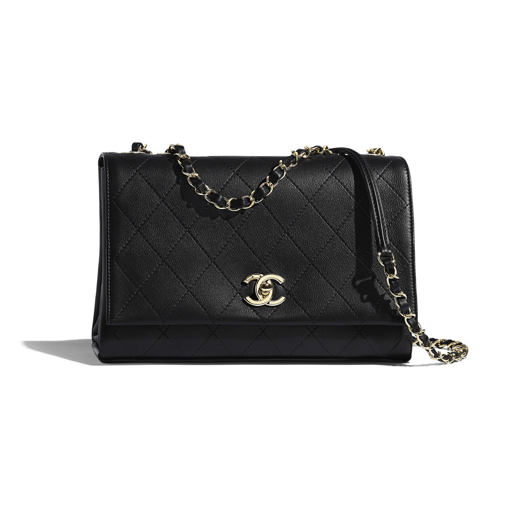 Chanel Black Flap Bag AS0560 B00445 94305