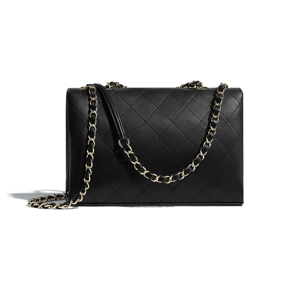 Chanel Black Flap Bag AS0560 B00445 94305 - Photo-2