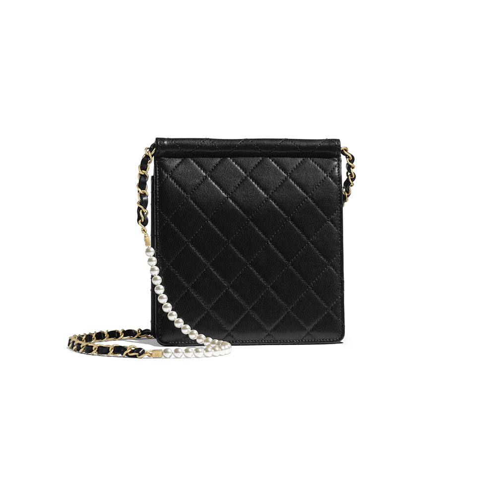 Chanel Black Flap Bag AS0580 B00371 94305 - Photo-2