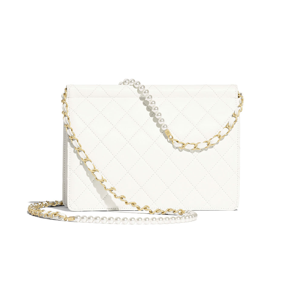 Chanel White Flap Bag AS0582 B00371 10601 - Photo-2
