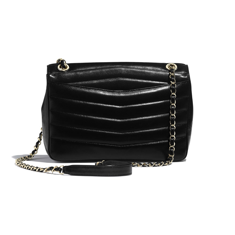 Chanel Black Flap Bag AS0670 B01098 94305 - Photo-2