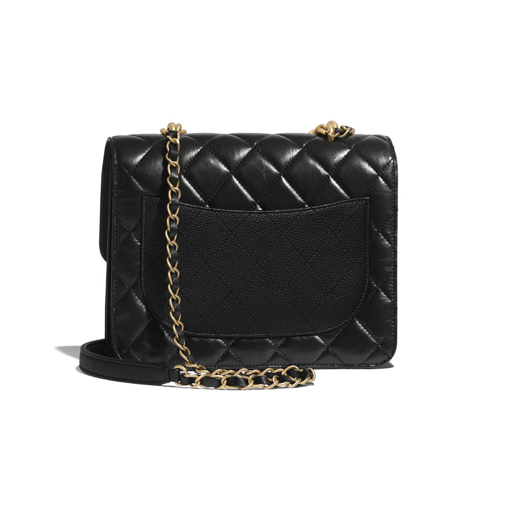 Chanel Black Flap Bag AS0785 B00757 94305 - Photo-2