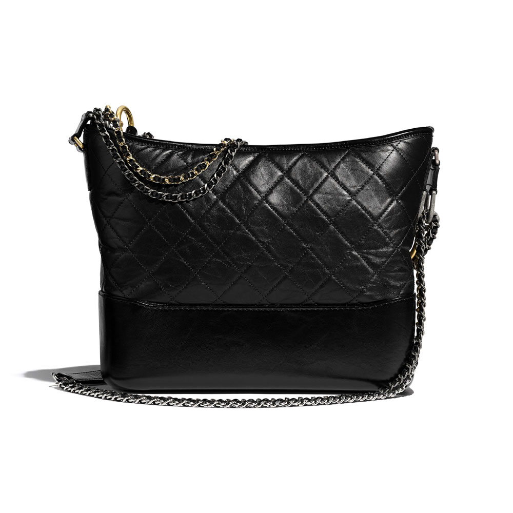 Black Chanel Gabrielle Large Hobo Bag AS0866 B02339 94305 - Photo-2
