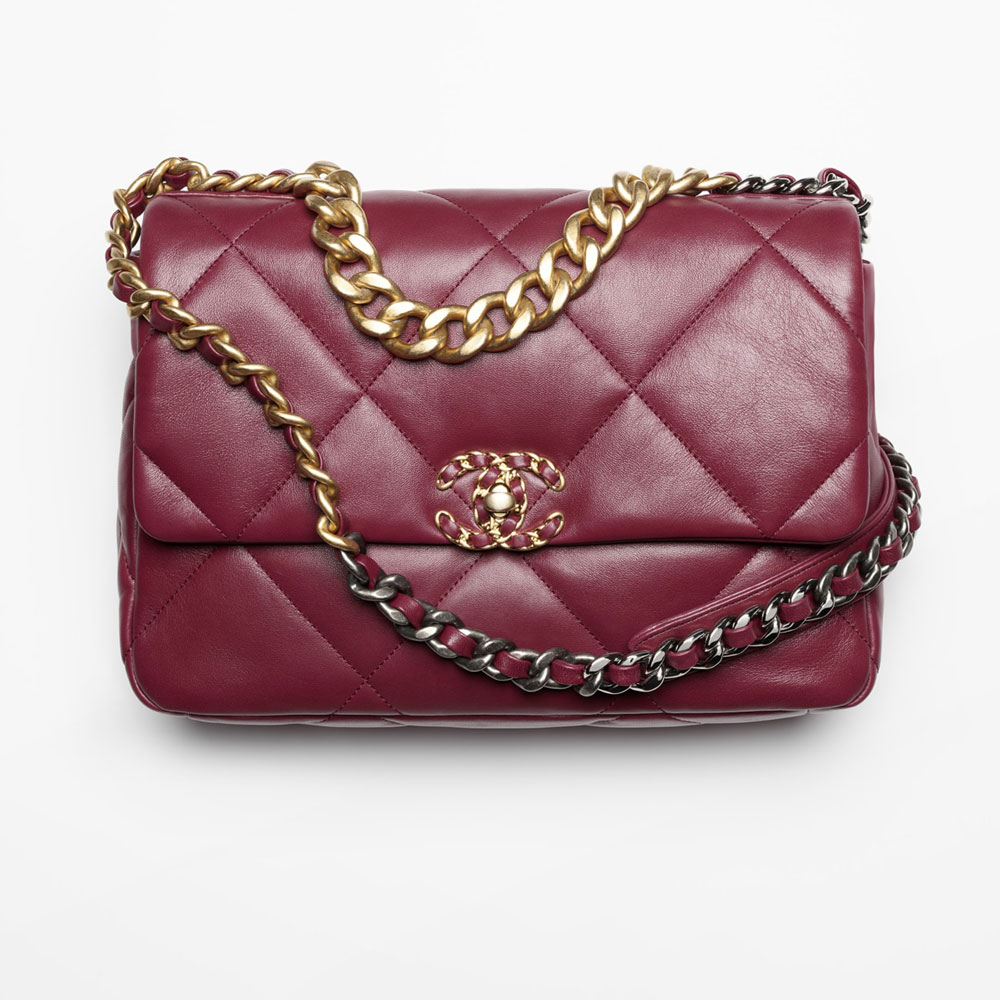 Chanel 19 large handbag AS1161 B04852 NR648