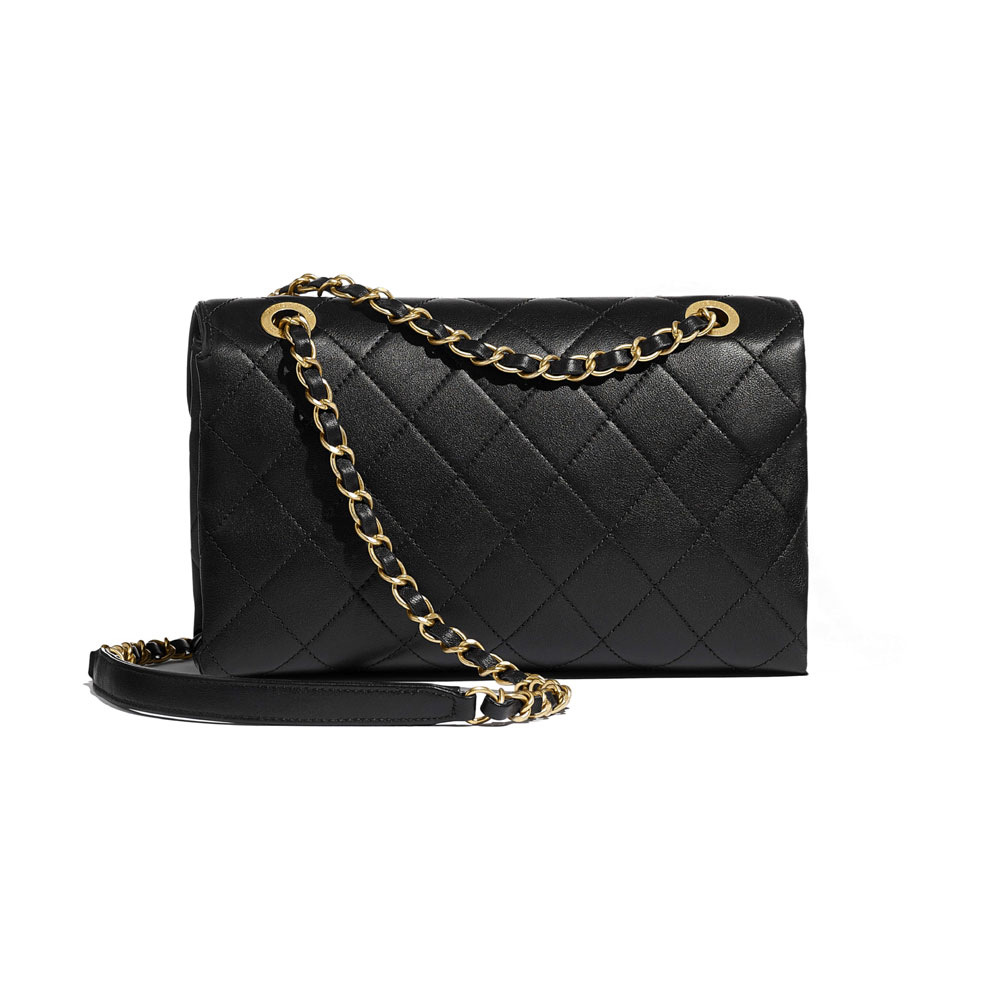 Chanel Calfskin Gold Tone Flap Bag AS1491 B02372 94305 - Photo-2