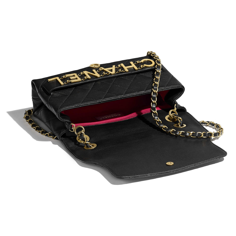 Chanel Calfskin Gold Tone Flap Bag AS1491 B02372 94305 - Photo-3