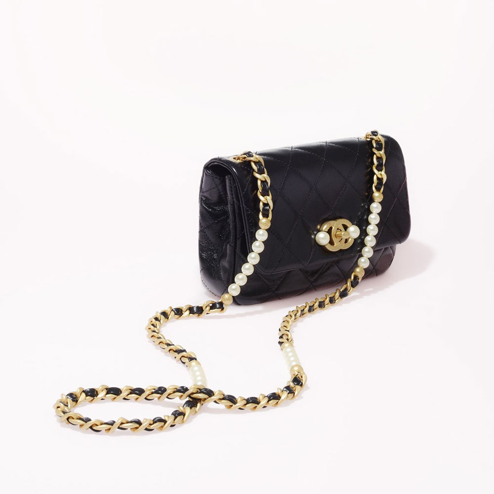 Chanel Mini Flap Bag AS3000 B07281 94305 - Photo-3