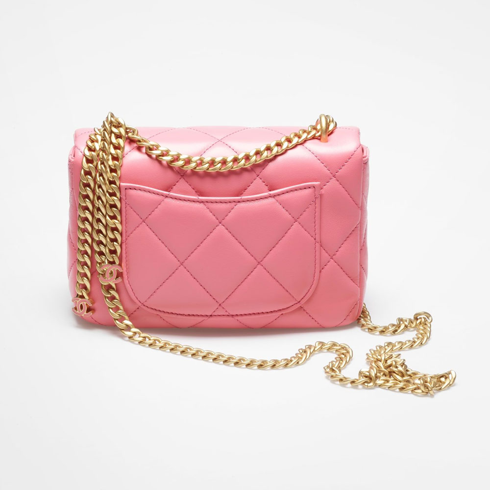 Chanel Mini Flap Bag AS3113 B07634 NG756 - Photo-3