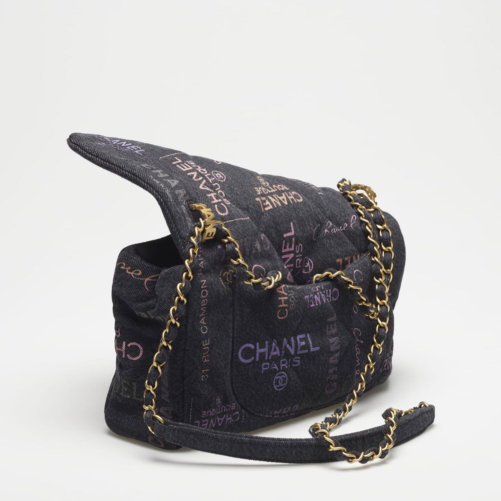 Chanel Large Flap Bag AS3135 B07646 NH449 - Photo-3