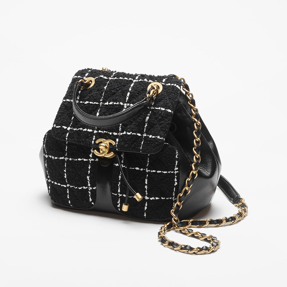 Chanel Backpack Wool AS4493 B14551 M9999 - Photo-2