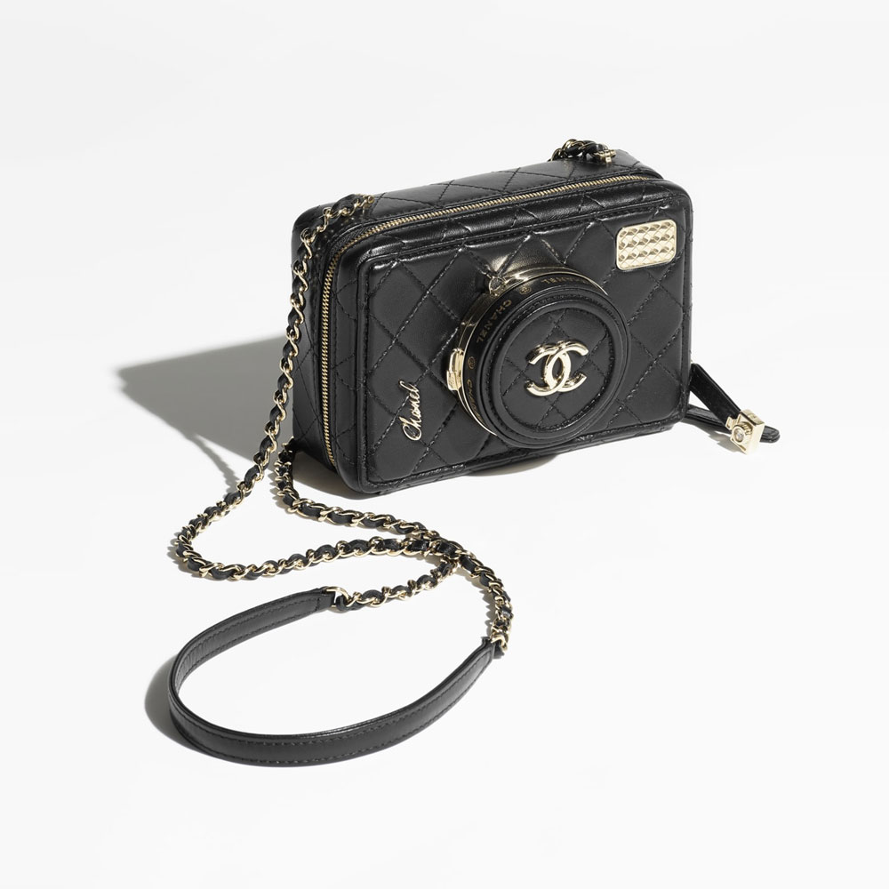 Chanel Camera bag Lambskin AS4817 B16255 94305 - Photo-2