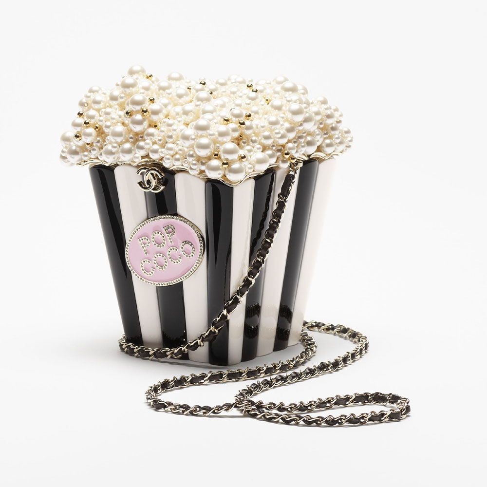 Chanel Popcorn Minaudiere Resin Enamel Pearls AS5217 B18426 NZZW3 - Photo-2