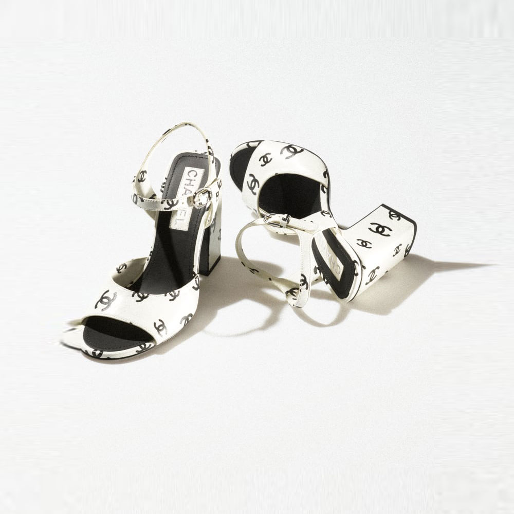 Chanel Printed lambskin Sandals G38969 X56530 K4156 - Photo-2