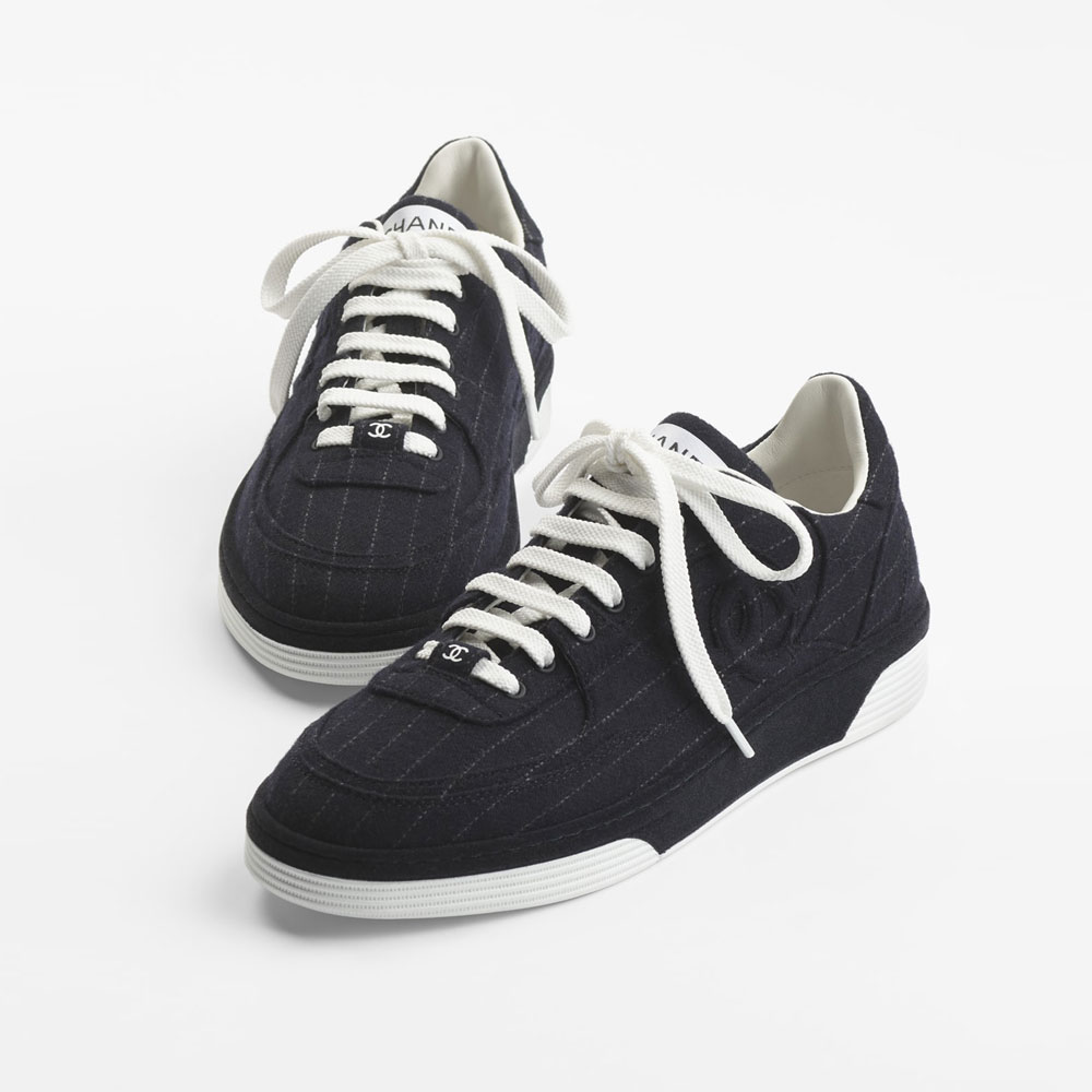 Chanel Sneakers Wool mixed fibers G46011 B18067 NZS97 - Photo-2