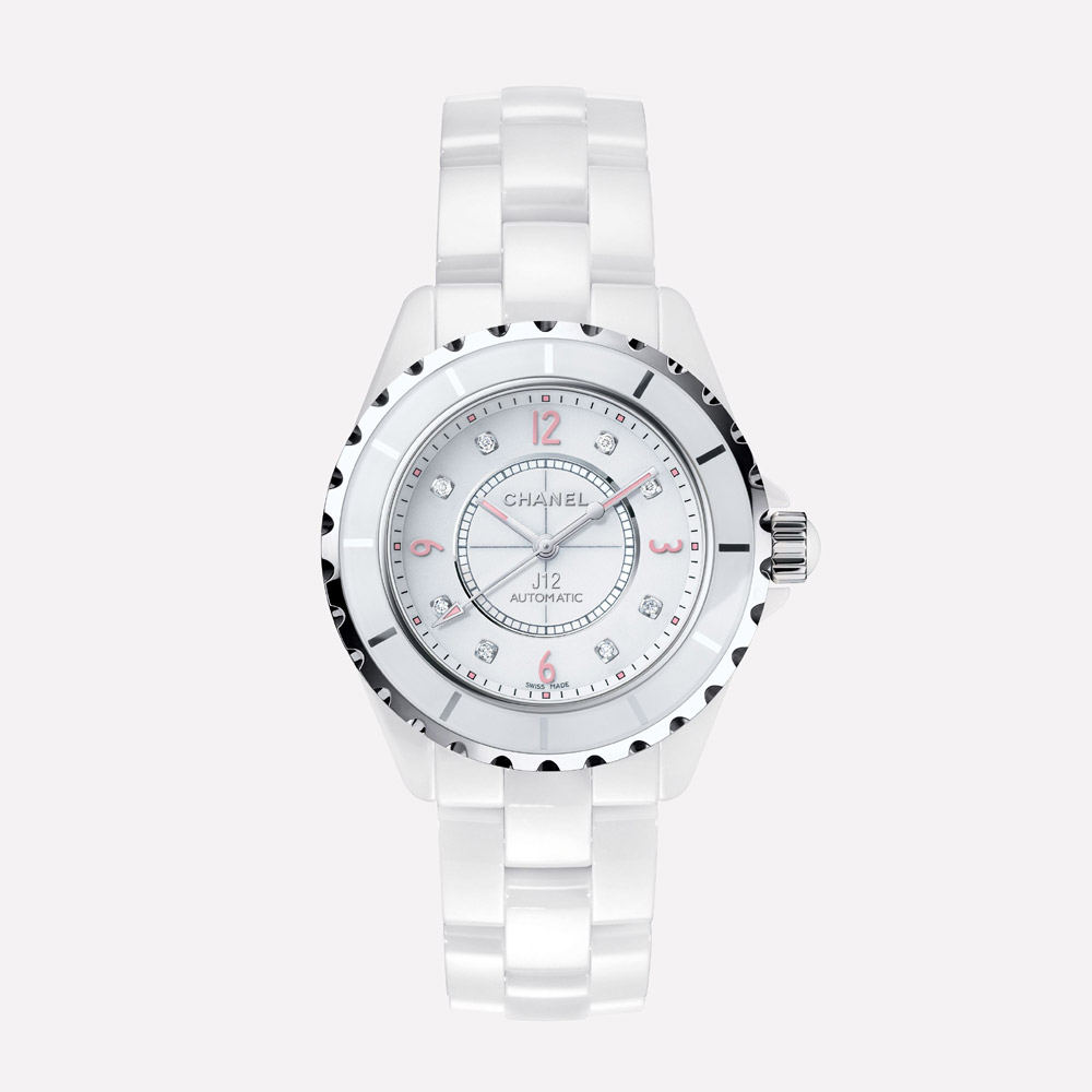 Chanel J12 Pink Light Watch H4864