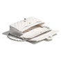 Chanel Grained Calfskin White Classic Handbag A01112 Y33352 10601 - thumb-3